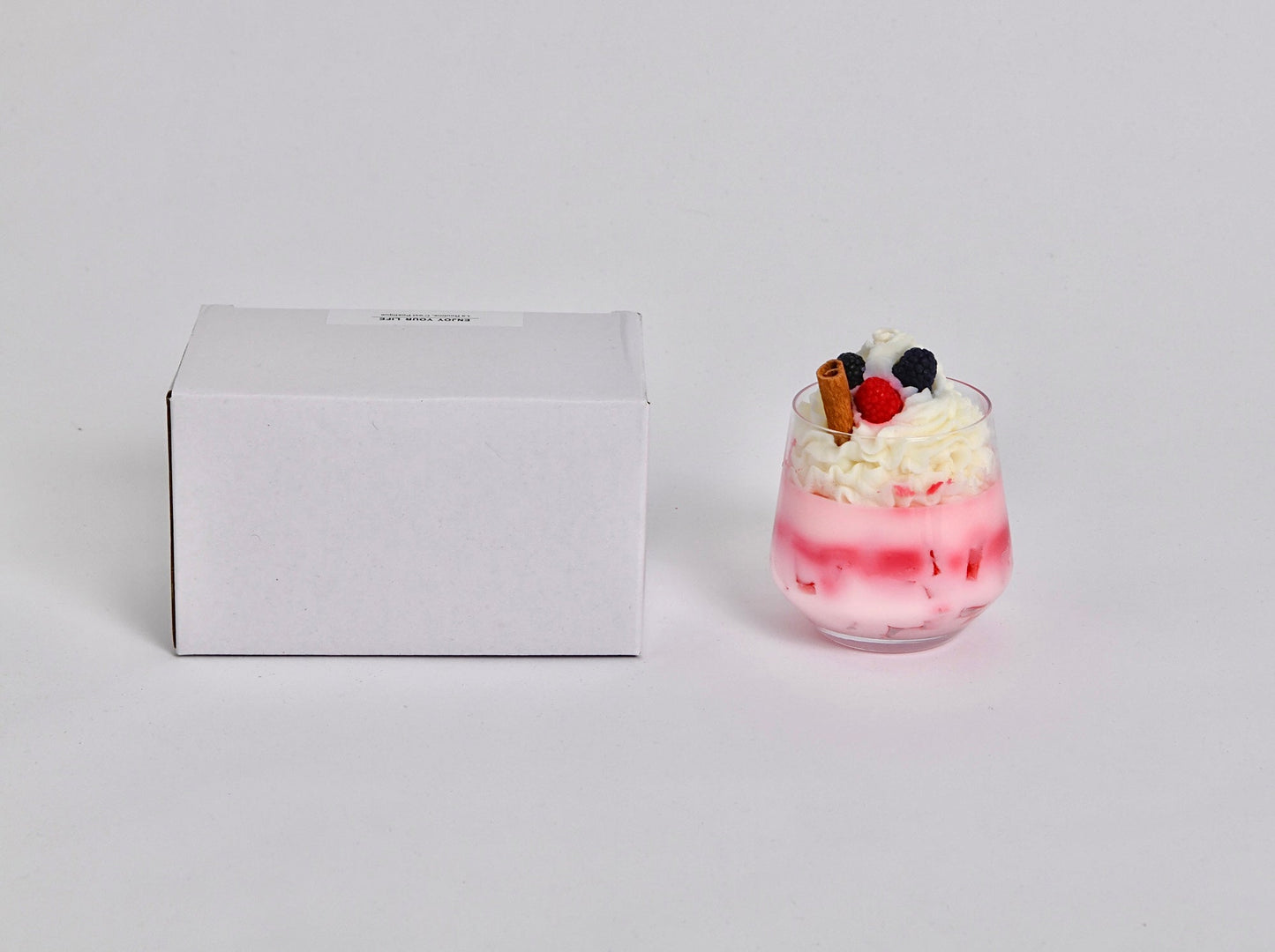 Berry ripple Icecream candle