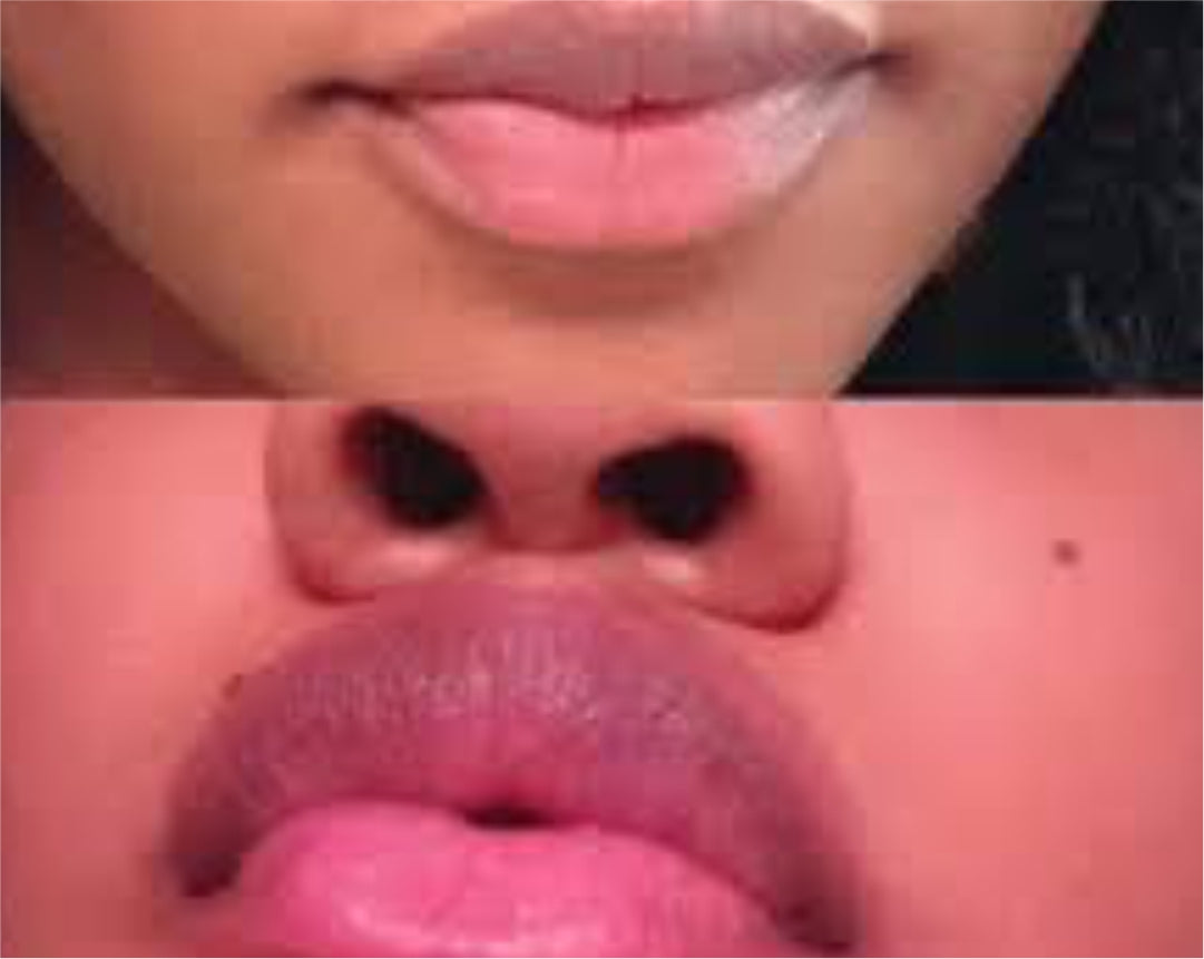 LIGHTEN and plump Lip Scrub /for smokers And Light Pink lips