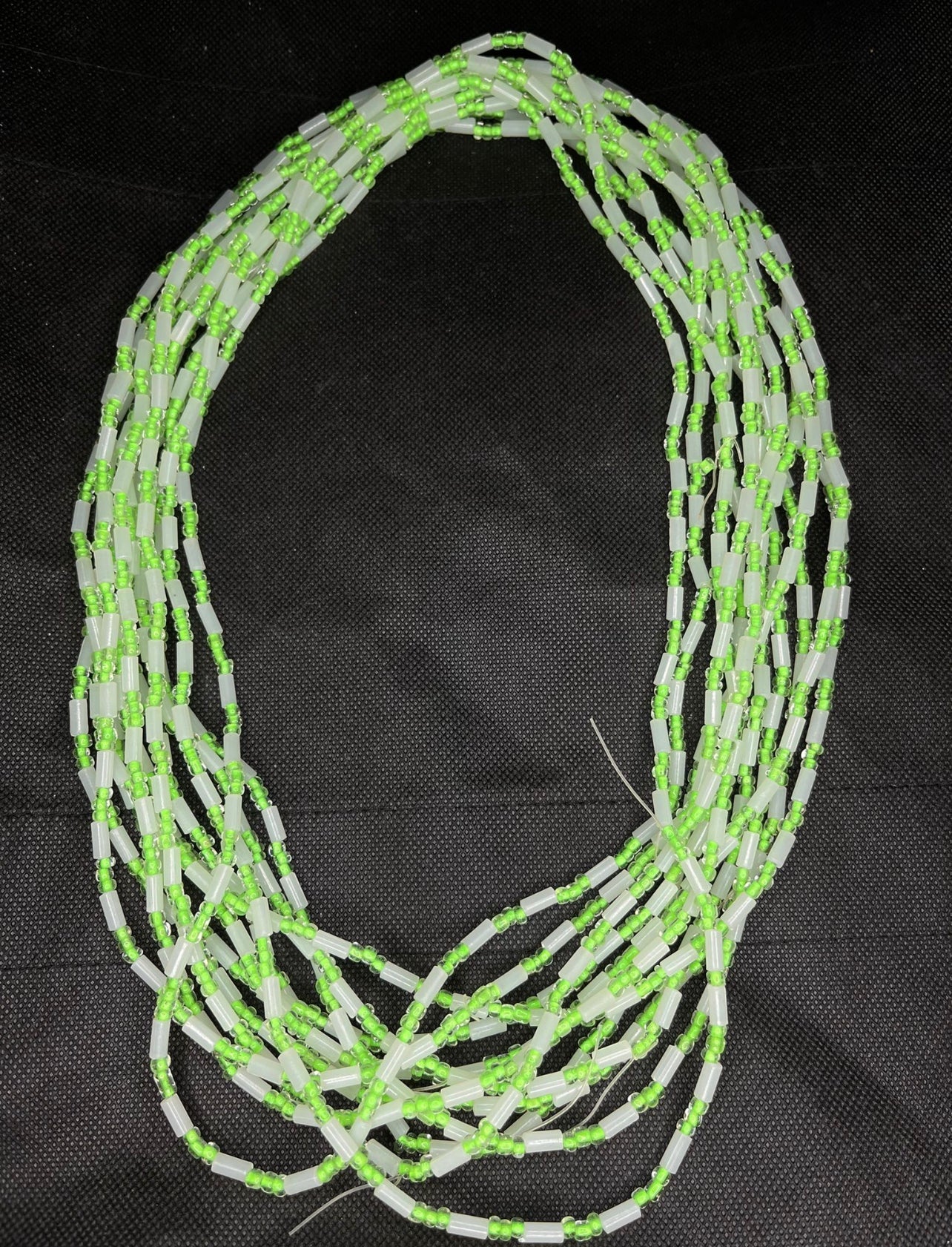 EMERALD LUCK WAIST BEADS