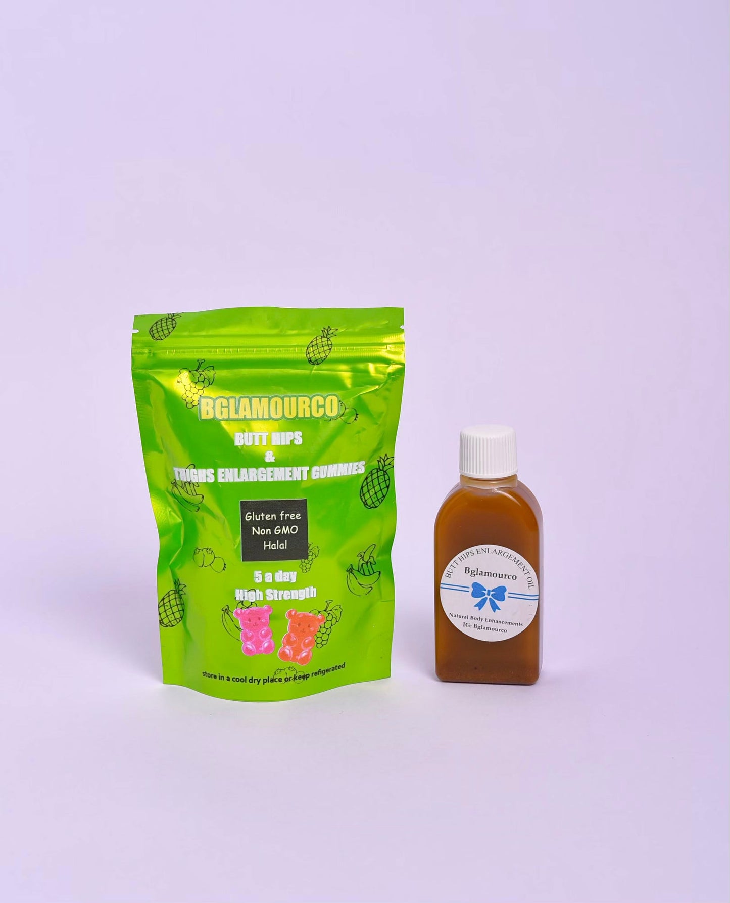 BUTT HIPS & THIGHS ENLARGEMENT GUMMY PACKAGE