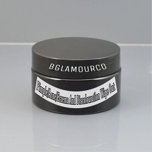 Pimples Acne Eczema and Discolouration wipe out rub