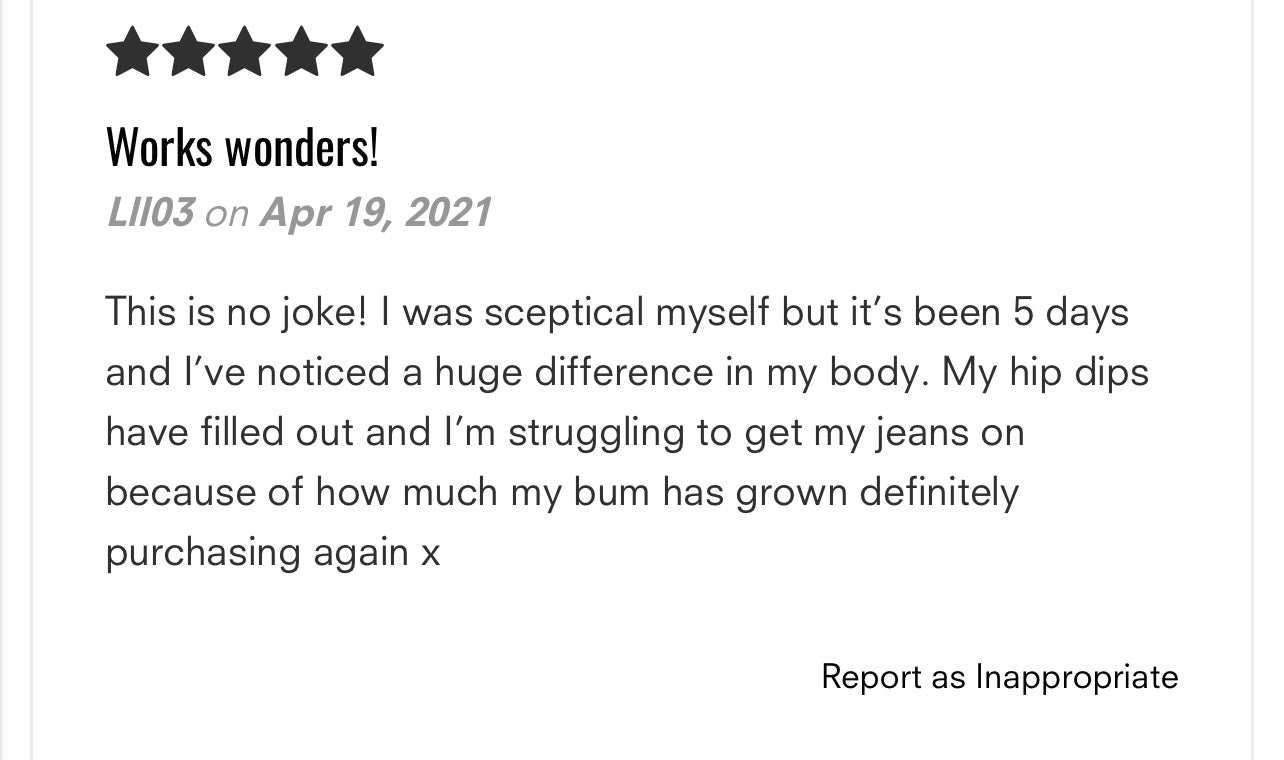 Butt/Hips enlargement cream VIP IMPROVED