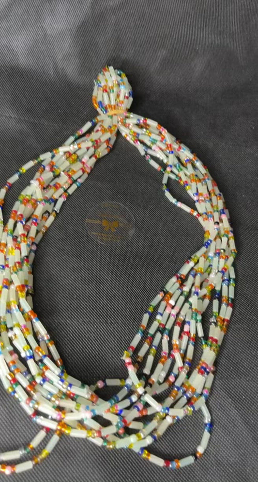 Rainbow pearls 🌈 Luck Waist beads