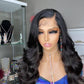 4x4 lace 180 density straight, deepwave and bodywave human hair wigs