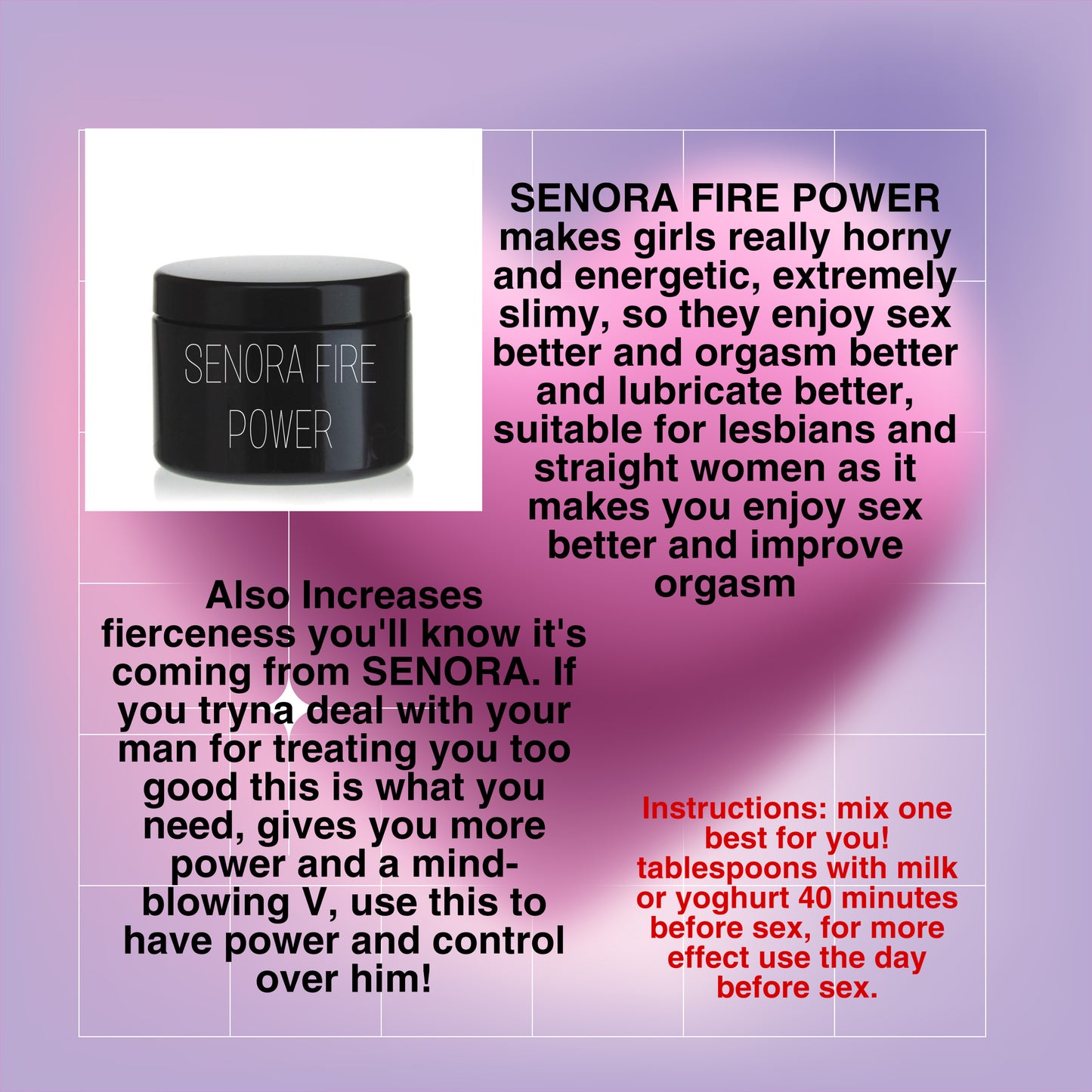 Senora fire power