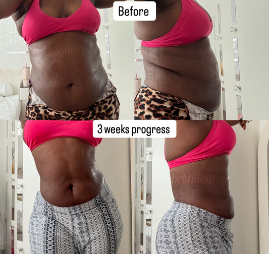 Flat tummy & waist trimming oil ( Tight look! Firm, burn excess fat, cellulites) sculpt smooth define