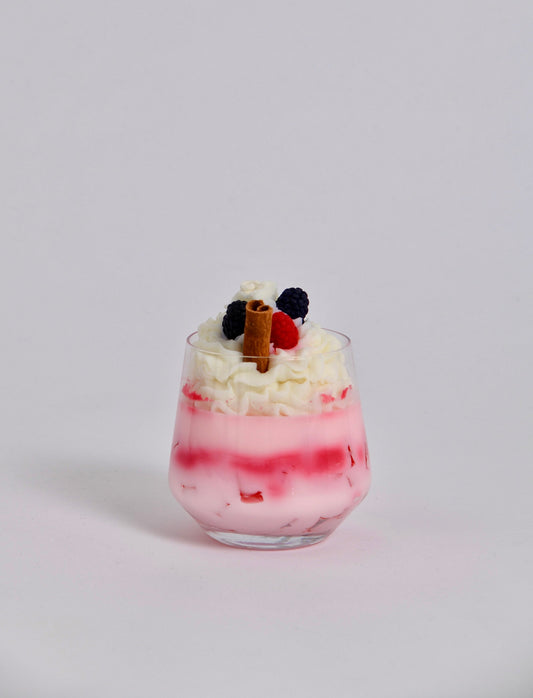 Berry ripple Icecream candle