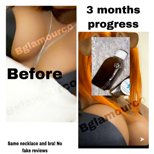 Breast firming and enlargement oil